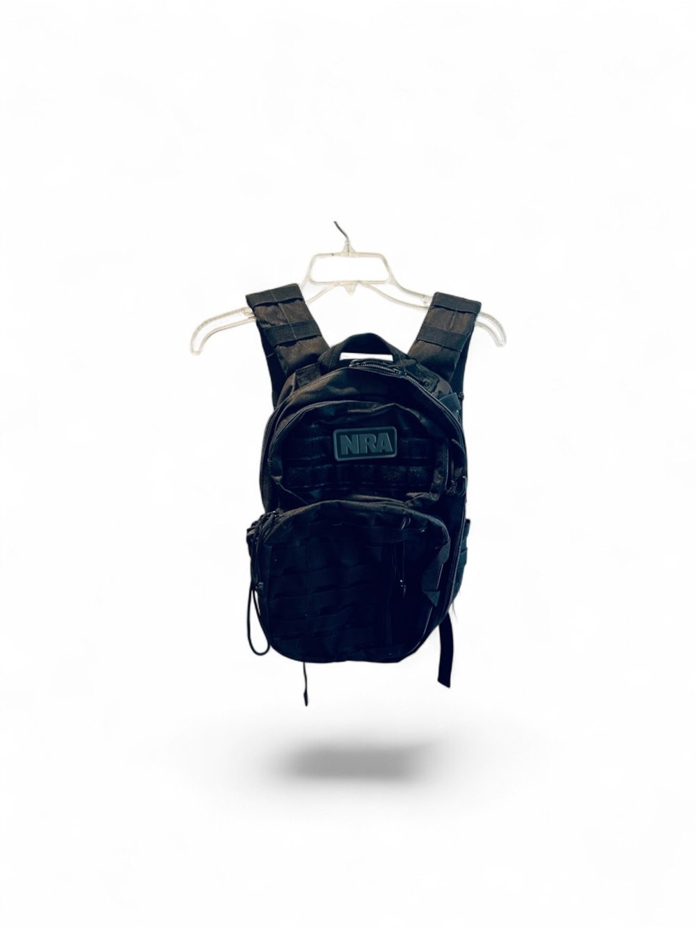 NRA Black Tactical Backpack - Compact Everyday Carry